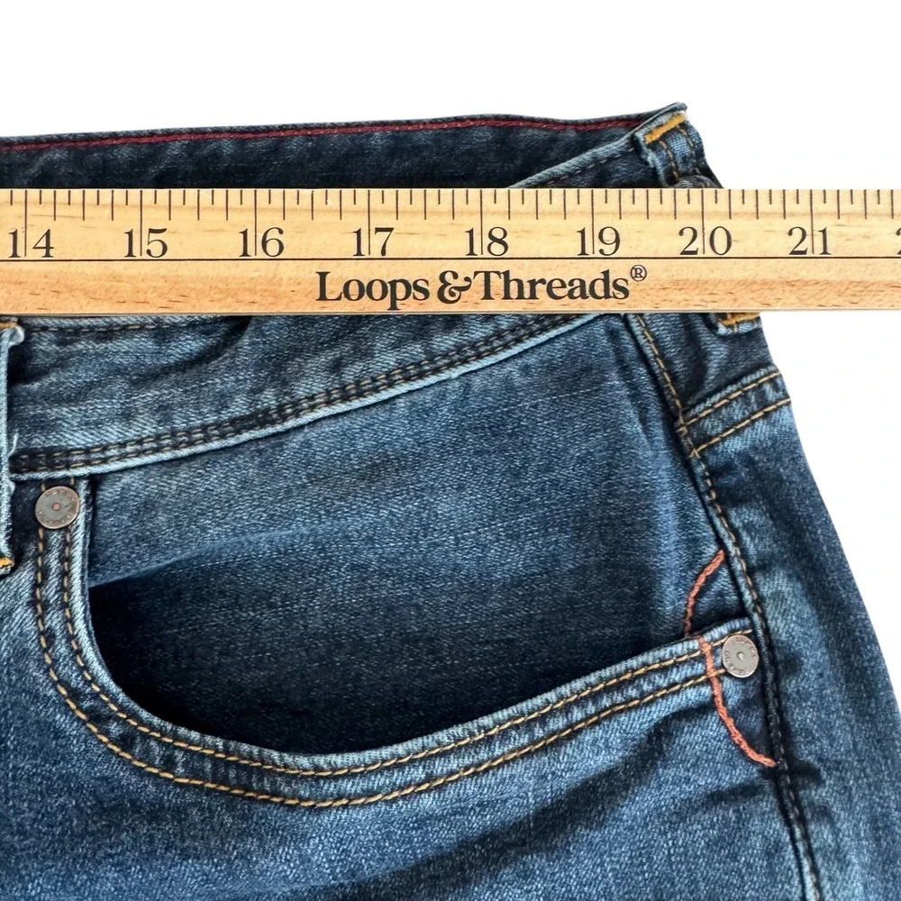 Tommy Bahama 40x29 Dark Wash Tencel Blend Straight Leg Men's Jeans